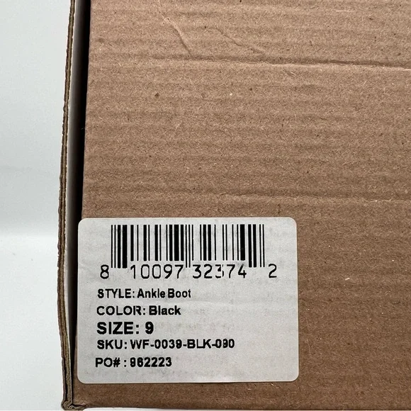 Nisolo Black Flats Modern Minimalist Design - Picture 5 of 5